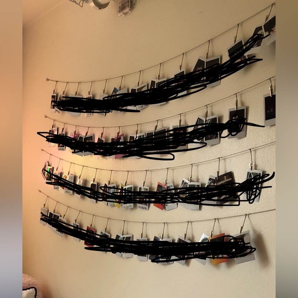 UO Polaroid/Photo Display Wall Hanging